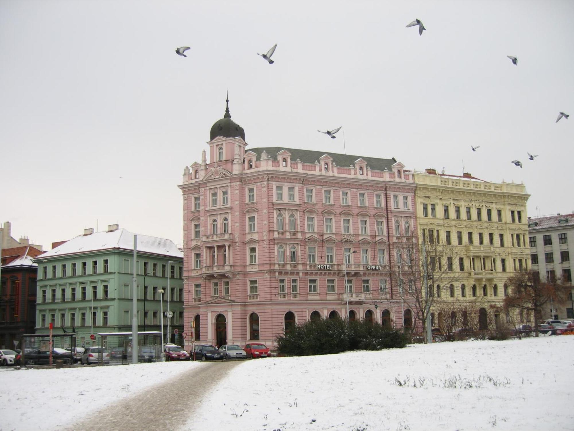 Hotel Opera Prag Exterior foto